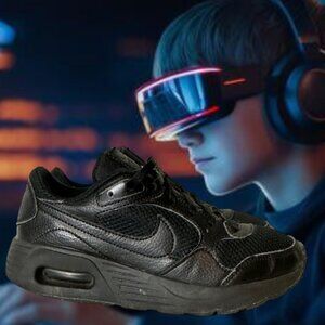 Nike Air Max SC Triple Black SZ 5 Youth
